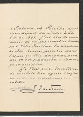 k.k. naturhistorisches Hofmuseum, Intendanzakten 1885-1896 (Hauer), Aktenzahl Z.143.a/1887, Seite 3